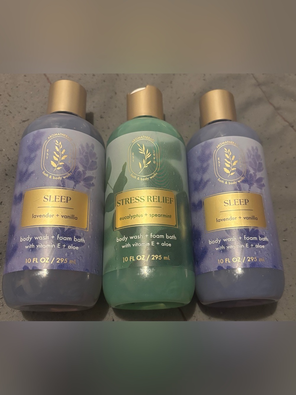 Aromatherapy Sleep Lavender + Vanilla Body Wash & Foam Bath - Lavender